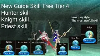 Review New Guide Skill Tier 4 | Hunter skill | Knight skill | Priest skill | Toram Online #Toram