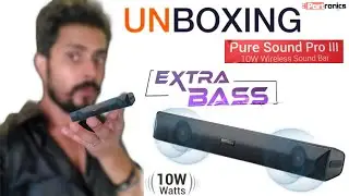 Unboxing-Portronics POR 891 Pure Sound Pro 3 | Sound & Bass Test | Portronics Soundbar Review Hindi