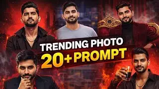 illustration Trending Photo 20+ Prompt |AI Tamil Gangster Transformation | Mast Mola YT 