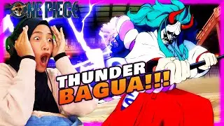 YAMATO SAVES LUFFY WITH THUNDER BAGUA!!