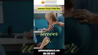 Shockwave Therapy in Maple Ridge | Fast Pain Relief & Recovery at Golden Maple Physiotherapy #shorts