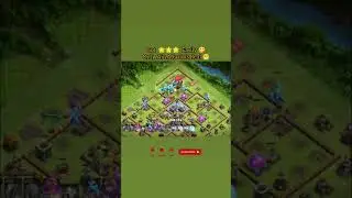 Only air attack is real 😁 | Clash Of Clans #shorts #foryou #coc #clashofclans #gaming #gameplay