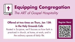 January 4, 2026 Traditional Worship