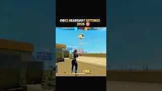 free fire headshot setting 2025 ⚡ best sensitivity settings ⚙️| sensitivity + hud settings free fire