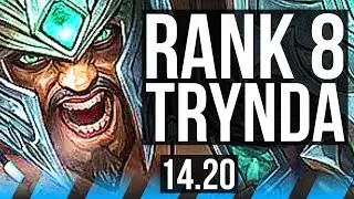 TRYNDAMERE vs YONE (MID) | Rank 8 Trynda | NA Master | 14.20