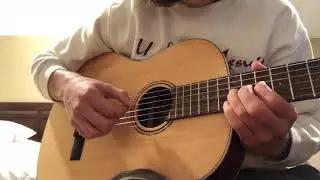 The Name of Life - Spirited Away short classical guitar section