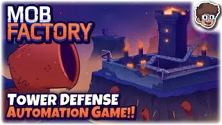 Unique Tower Defense Automation Game! | Let's Try: Mob Factory