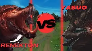 WILD RIFT &bull; PT FULL &bull; YASUO VS RENEKTON (COUNTER MATCHUP)