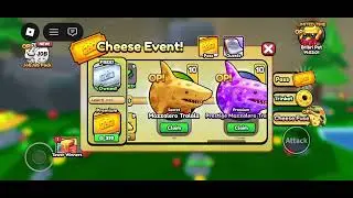 I got brainrot evolution Cheese Event mozzalero tralala #roblox #brainrotevolution @wws_will 