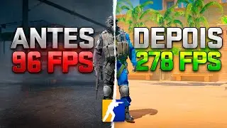 MELHOR CONFIGURA&Ccedil;&Atilde;O do CS2 em 2025... AUMENTAR FPS e DIMINUIR INPUTLAG!
