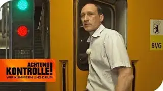 Signalstörung in der U-Bahn: Die BVG sucht das Problem | Achtung Kontrolle | kabel eins
