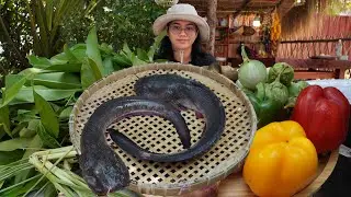Cooking Sea Catfish with Countryside Style by Chef Ka