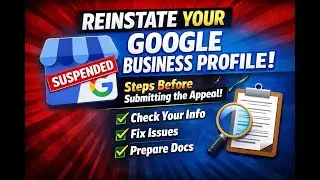 How to Reinstate a Suspended Google Business Profile in 2026 the step by step guidance.
