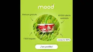 MOOD | Soldes sur nos bagues interchangeables - mars 2024