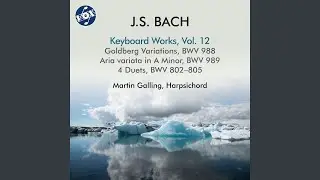 Goldberg Variations, BWV 988: Var. 16, Ouverture