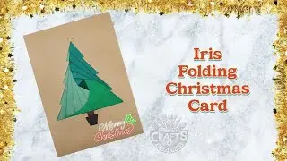 Iris Folding Christmas Cards | Handmade #greetingcard | DIY Card Technique