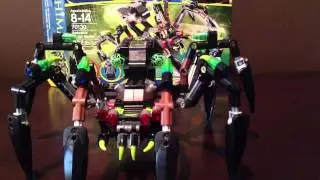 Lego Chima Sparratus' Spider Stalker Review