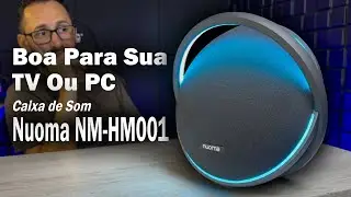Caixa de Som Com Grave Bom! Nuoma NM-HM001! Top para TV ou PC
