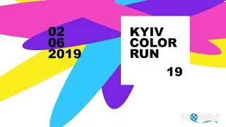 Kyiv color run 2019 / Цветной забег в Киеве 2019 / Посещённые места