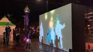 kinect depth game ( interactive)