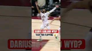 Darius Garland got a flopping tech 😭
