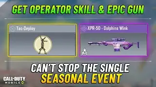 How to Complete Can't Stop the Single Seasonal Event CODM | Season 7 Cod Mobile