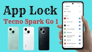 How to lock apps in Tecno spark go 1/ Tecno spark go 1 me app lock kaise kare/app lock setting