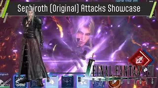 Sephiroth&rsquo;s (Original) NEW Attacks in Slow Motion | FF7 Ever Crisis (Full Showcase)