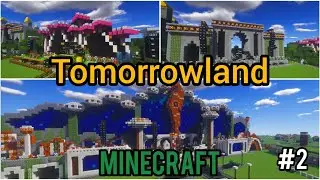 Tomorrowland in Minecraft | Side stages | Part #2 | Let's show (+Download)