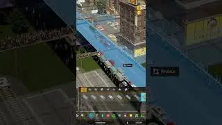 Pedestrian Road In Cities Skylines 2 🚶🏻&zwj;♂️ #Shorts