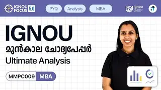 MMPC 009 Management of Machines & Materials | MBA | IGNOU PYQ Analysis #ignoucoaching #learnwise