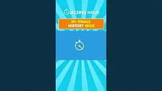 IPL Finals HISTORY Quiz | IPL Quiz | IPL 2023