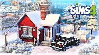 WINTER MICRO HOME ☃️ | The Sims 4 Speedbuild | No CC