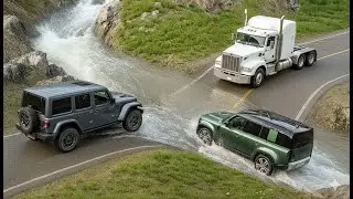 Cars vs Fast Flowing River in BeamNG Drive #02