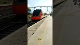 Vantdebharat super fast express | kovilpatti railway station #vandebharatexpress #tamil_nature360