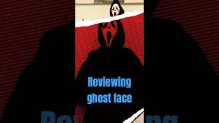 Ghost face review #actionfigure #scream #ghostface #horror #review #toy #actionfiguretoys #figure