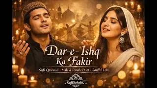 Dar-e-Ishq Ka Fakir | Aesthetic Sufi Qawwali | Male & Female Vocals | Soulful Love
