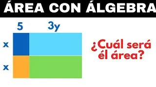&Aacute;LGEBRA (Calcular &aacute;rea con expresiones algebraicas) - EJERCICIO