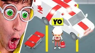 24 HORAS siendo MÉDICO URGENCIAS 🚑🚨!! (desastre) - Sneaky Sasqutatch #232 TEKENDO