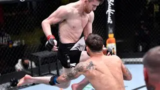 Nocautes com joelhadas voadoras | UFC Vegas 32