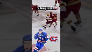 LJ Mooney&rsquo;s gonna be a serious player &mdash;elite Hockey IQ, smart plays, always engaged. 🧠🏒 #LJMooney