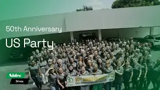 Nidec 50th Anniversary | US Party Celebrations | Control Techniques | Nidec Drives | KB Electronics