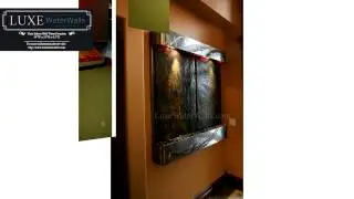 Large Indoor Wall Water Feature - 54 inches Wide