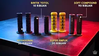ANTI PEGAL‼️7 Hand Grip Motor Paling Nyaman Dan Termurah Di Kelasnya, EMPUK COKK 🔥