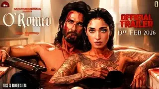O'ROMEO: Anime Version Official Trailer | Shahid Kapoor |Tamannaah Bhatia | Vishal Bhardwaj 