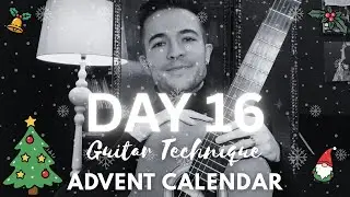 Day 16: Three-Notes Ascending Slurs (Hammer-ons) 🎸 | 🎄Guitar Technique Advent Calendar