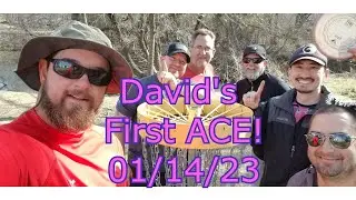 David Lowell First Ever Disc Golf Ace!