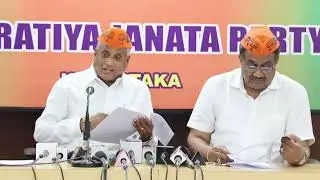 #bjpkarnataka #vsomanna #pressmeet