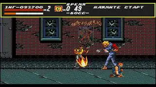 Streets of Rage 1 on Sega &mdash; Full Walkthrough on Hardest Difficulty