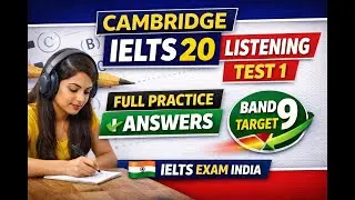 Cambridge IELTS 20 – Listening Test 1 | Full Practice + Answers